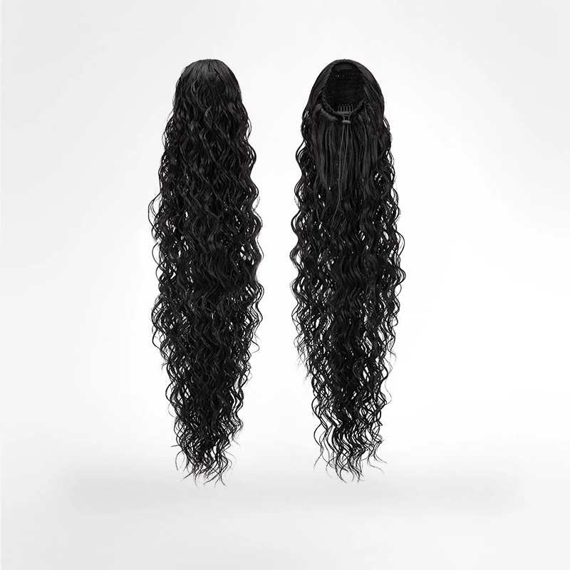 Lockig Hästsvans Syntetisk Ponytail - Fairwithhair