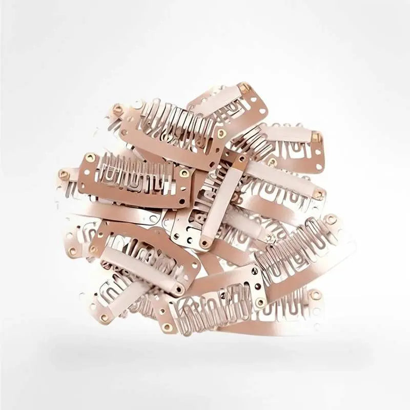 Lösa Clips till löshår - 10 st - Fairwithhair