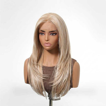 Luna – Värmetålig Half Lace Syntetperuk - Fairwithhair