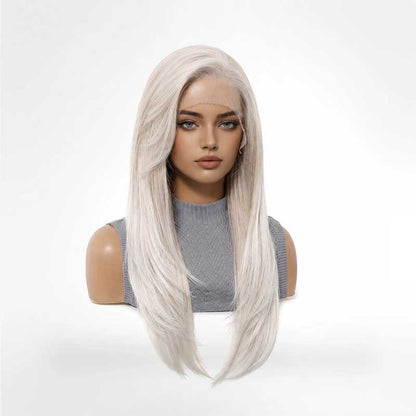 Luna – Värmetålig Half Lace Syntetperuk - Fairwithhair