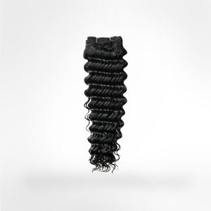 Luxuriöses lockiges Echthaar (40 cm - 70 cm)