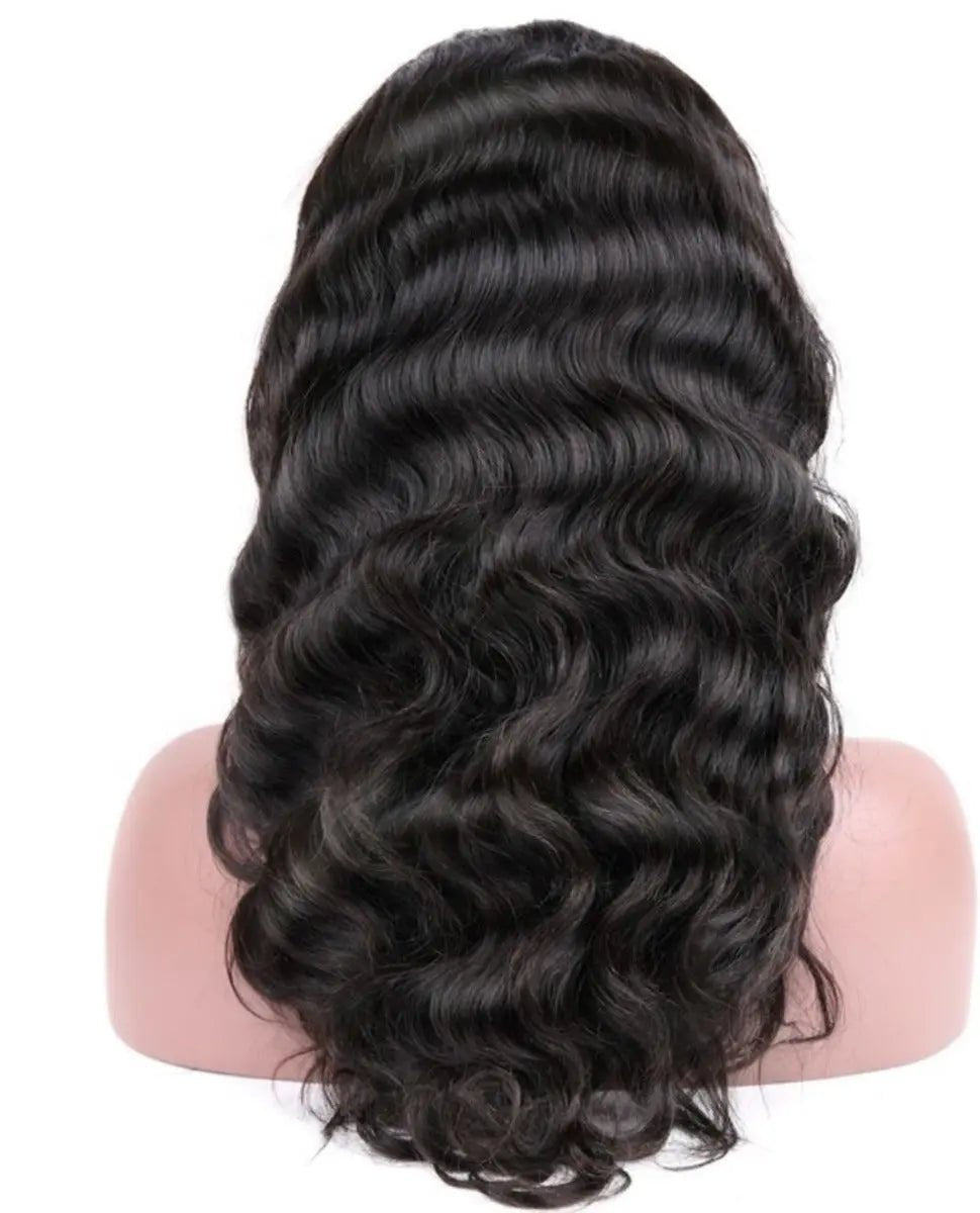 Luxury Peruk Äkta Hår – Full Lace Vågig - Fairwithhair