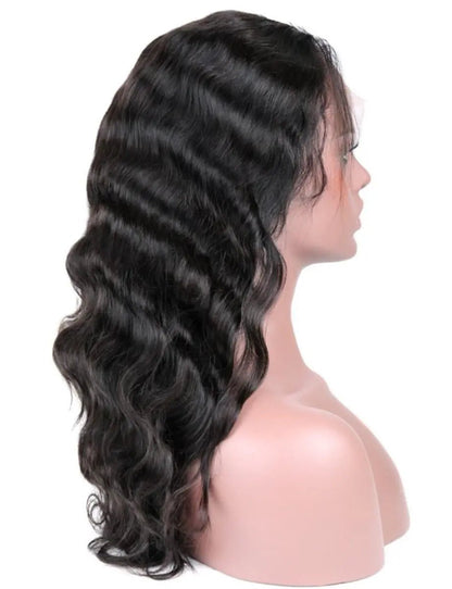 Luxury Peruk Äkta Hår – Full Lace Vågig - Fairwithhair