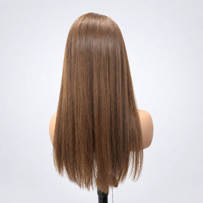 Luxury Peruk Äkta Hår – Iconic, Lace Front Plus, färg 6