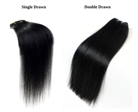 Luxury Rak Double Drawn Hårträns - Fairwithhair