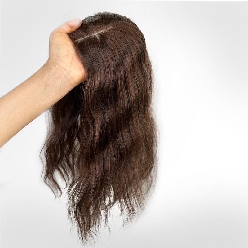 Luxury Silk Vågig Hair Topper - Fairwithhair