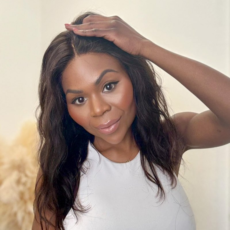 Luxury Vågig Bob Peruk - Fairwithhair