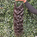 Luxury Vågig Halo Extensions - Fairwithhair