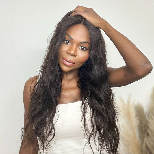 Luxury VÅGIG Lace Peruk - Fairwithhair