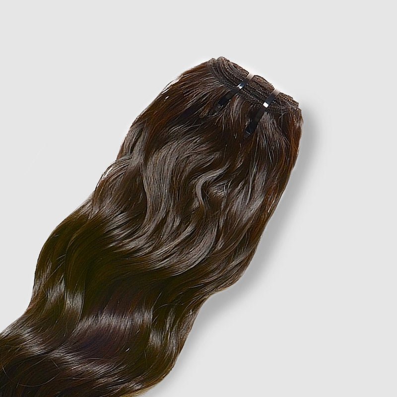 Luxury Vågigt Hårträns (Weft Hair) 40 cm till 70 cm - Fairwithhair