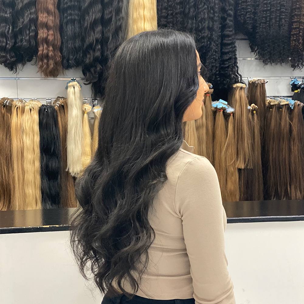 Luxury Vågigt Keratin Extensions - Fairwithhair