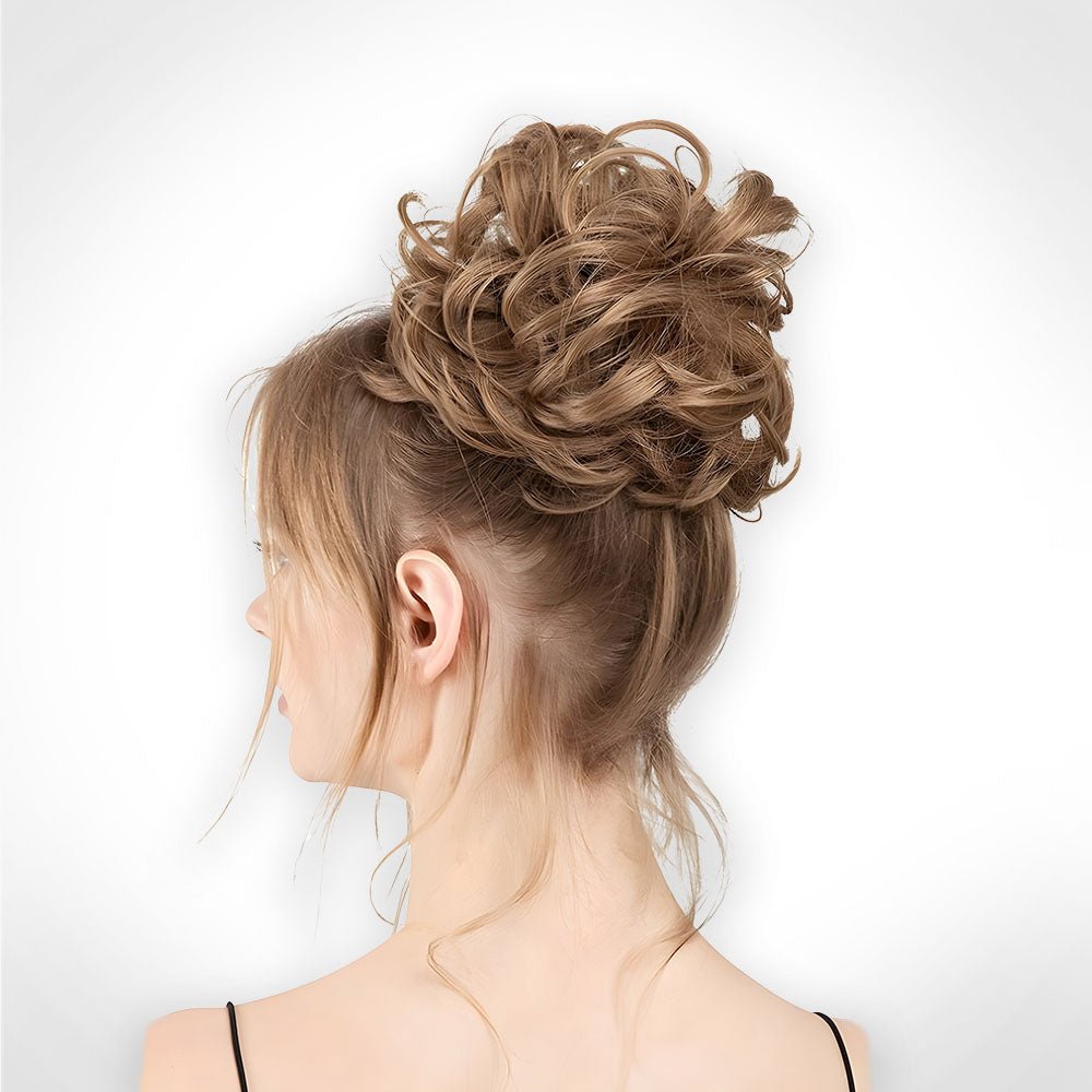 Messy Bun Hair Scrunchie - Deluxe - Fairwithhair