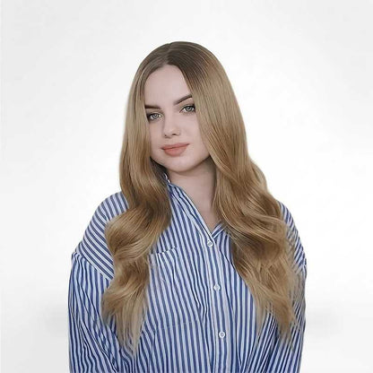Molly värmetålig syntetperuk T lace 50 cm - Fairwithhair