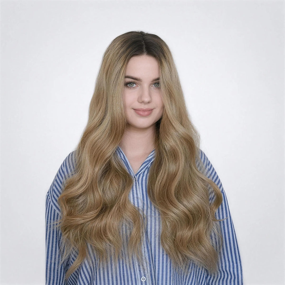 Molly Vegan Syntetisk Peruk – Lace Front – Blond