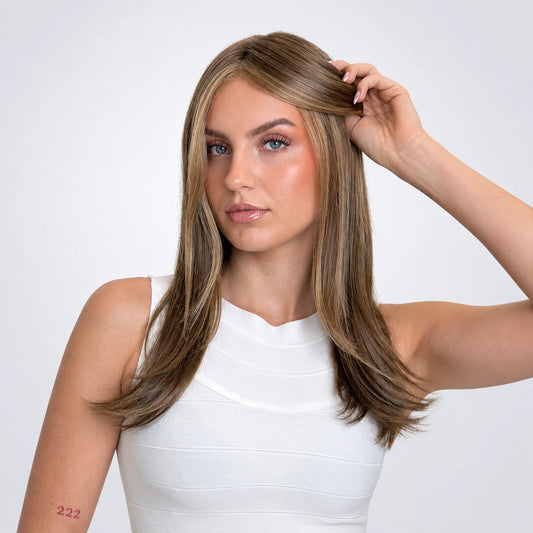 Noelle Vegan Syntetisk Peruk – Mono Top