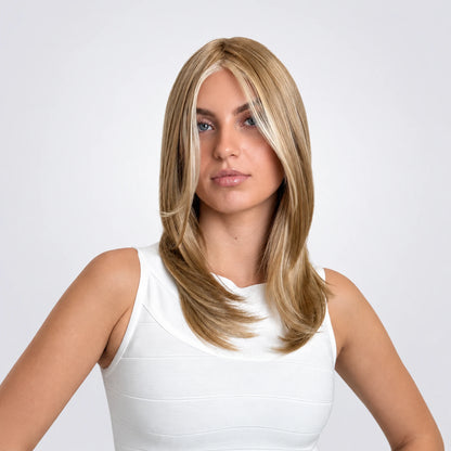 Noelle Vegan Syntetisk Peruk – Mono Top