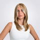 Blonde with face frame