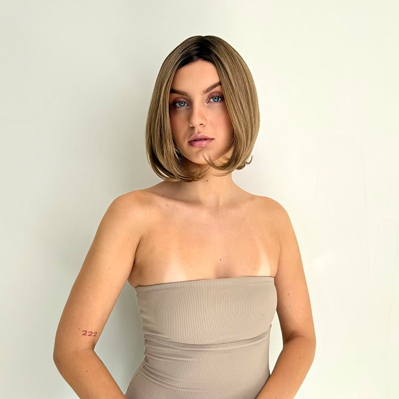 Olivia Medicinsk Syntetperuk – Lace Front Mono-Top - Fairwithhair