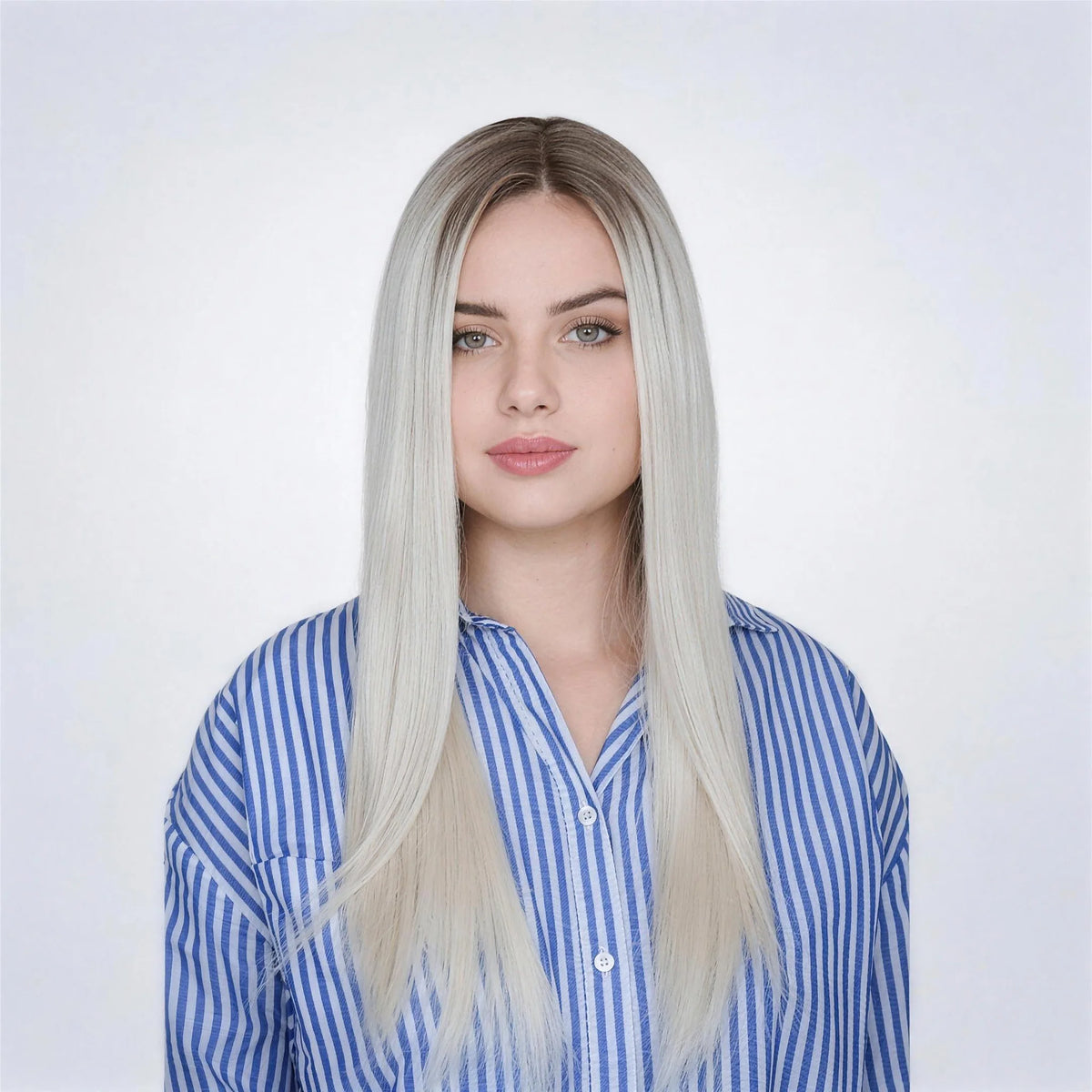 Paris Vegan Syntetisk Peruk – Lace Front – B9N-60