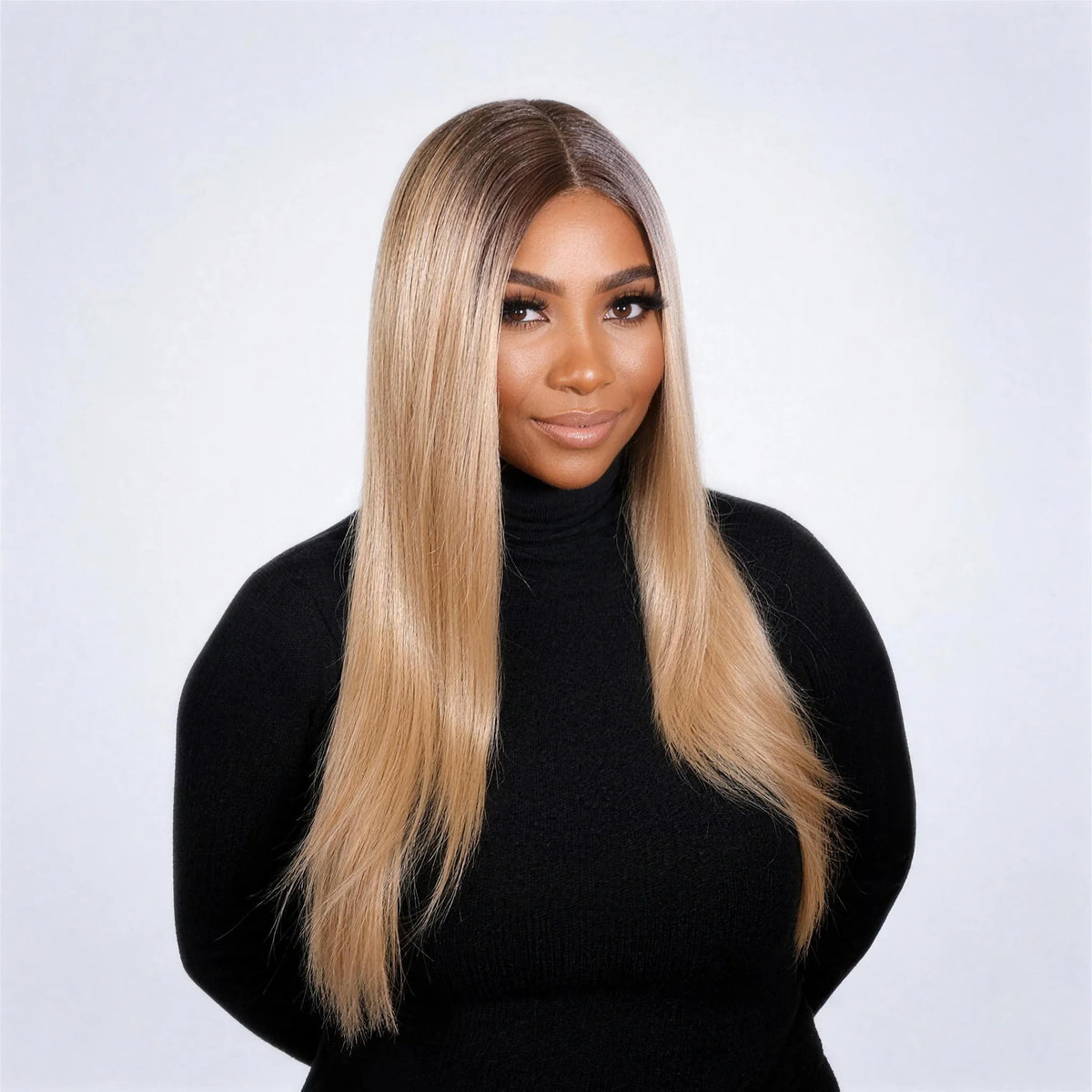 Paris Vegan Syntetisk Peruk – Lace Front – Mellanblond