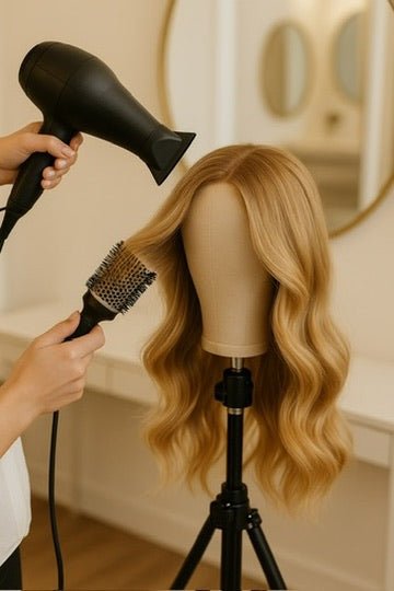 Peruk tvätt och styling