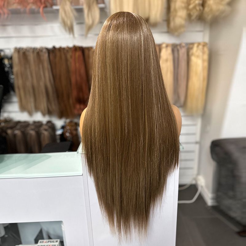 Rapunzel - Syntetisk Half Lace Peruk - 70cm - Fairwithhair