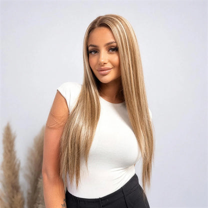 Saga Vegan Syntetisk Peruk – Lace Front Plus – Färg3
