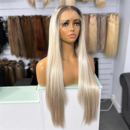 Saga Vegan Syntetisk Peruk – Lace Front Plus – Scandi