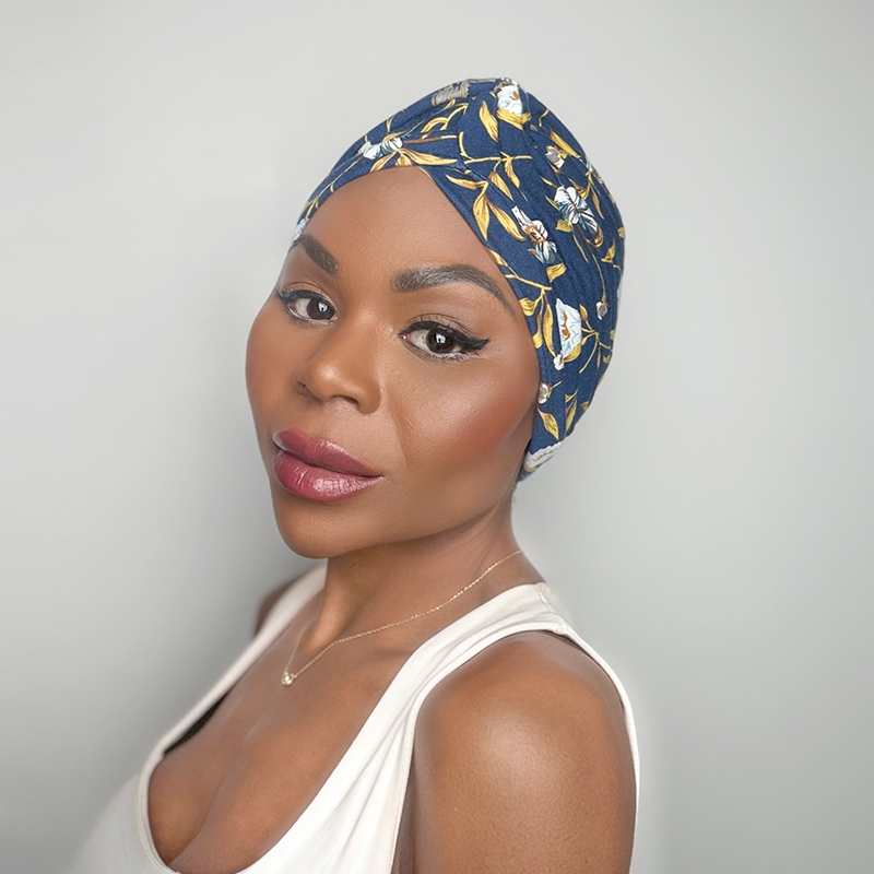 Turban Blommig - Fairwithhair