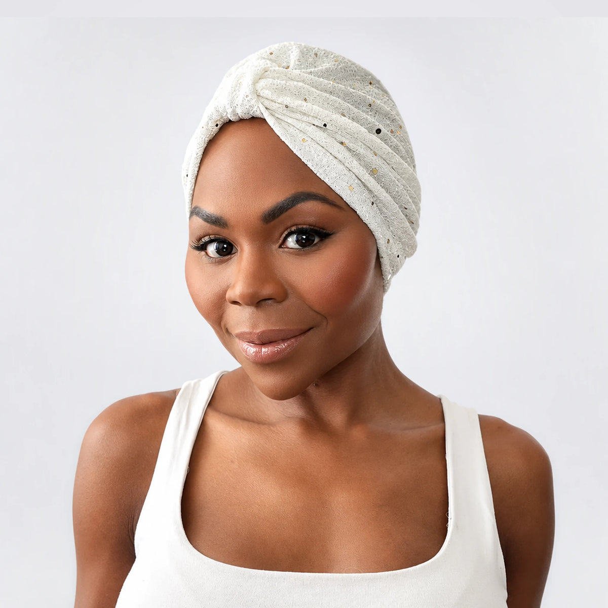 Turban Christine – vit