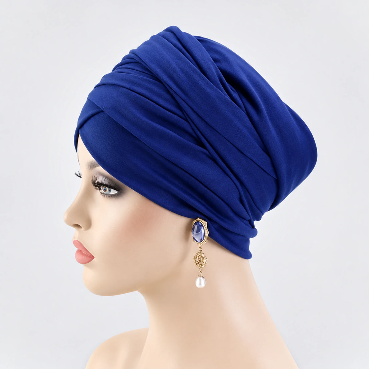 Turban lång sjal
