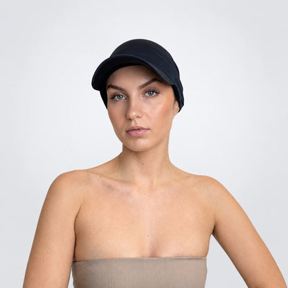Turban Nora – mjuk turban med keps