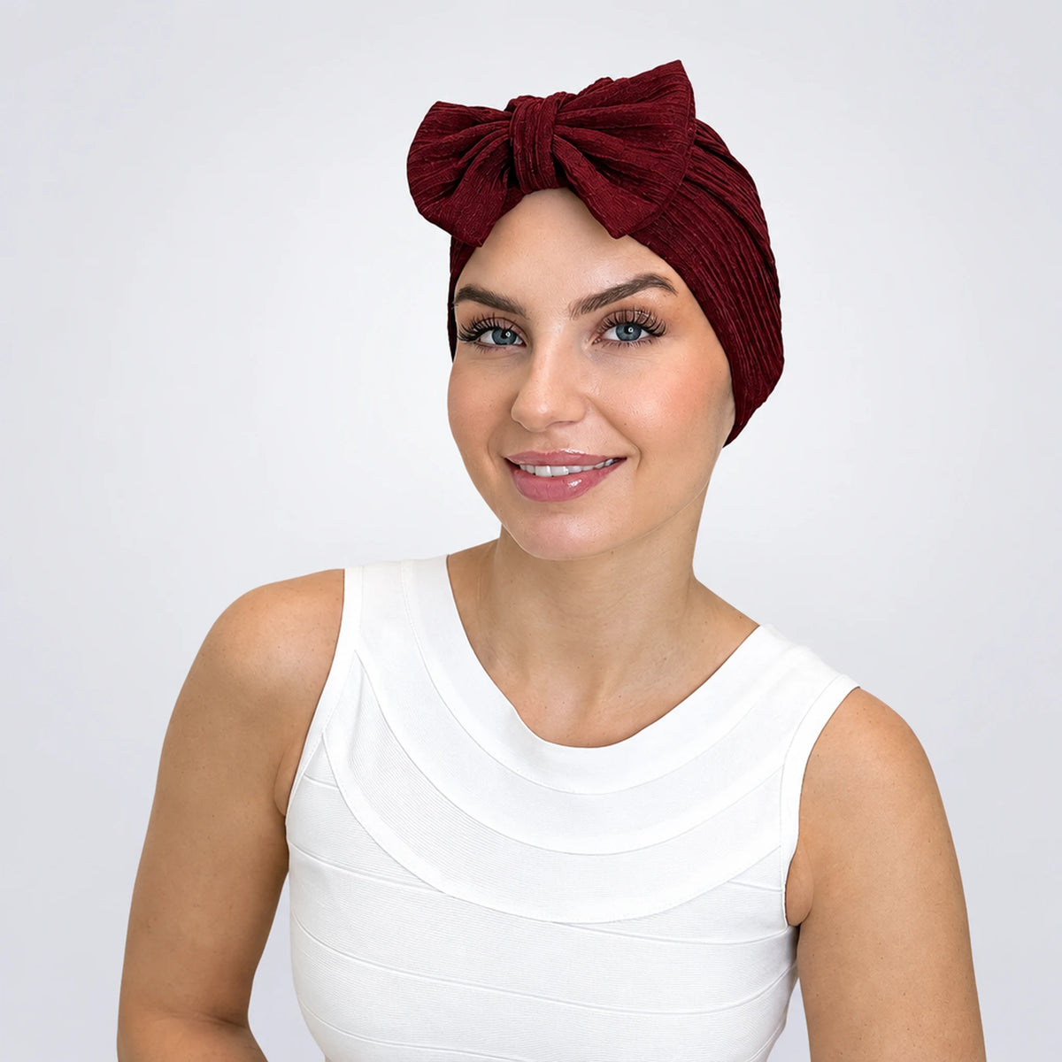 Turban Rosett – röd