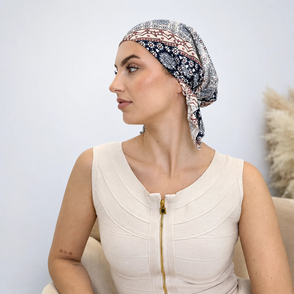 Turban Spirit – mjuk heltäckande huvudbonad