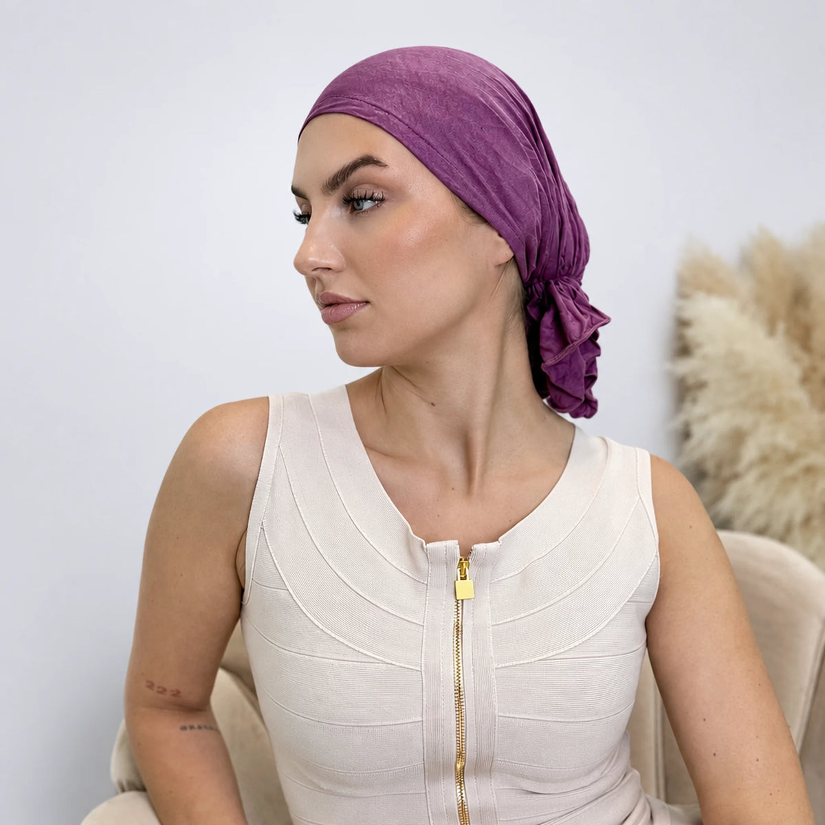 Turban Spirit – mjuk heltäckande huvudbonad