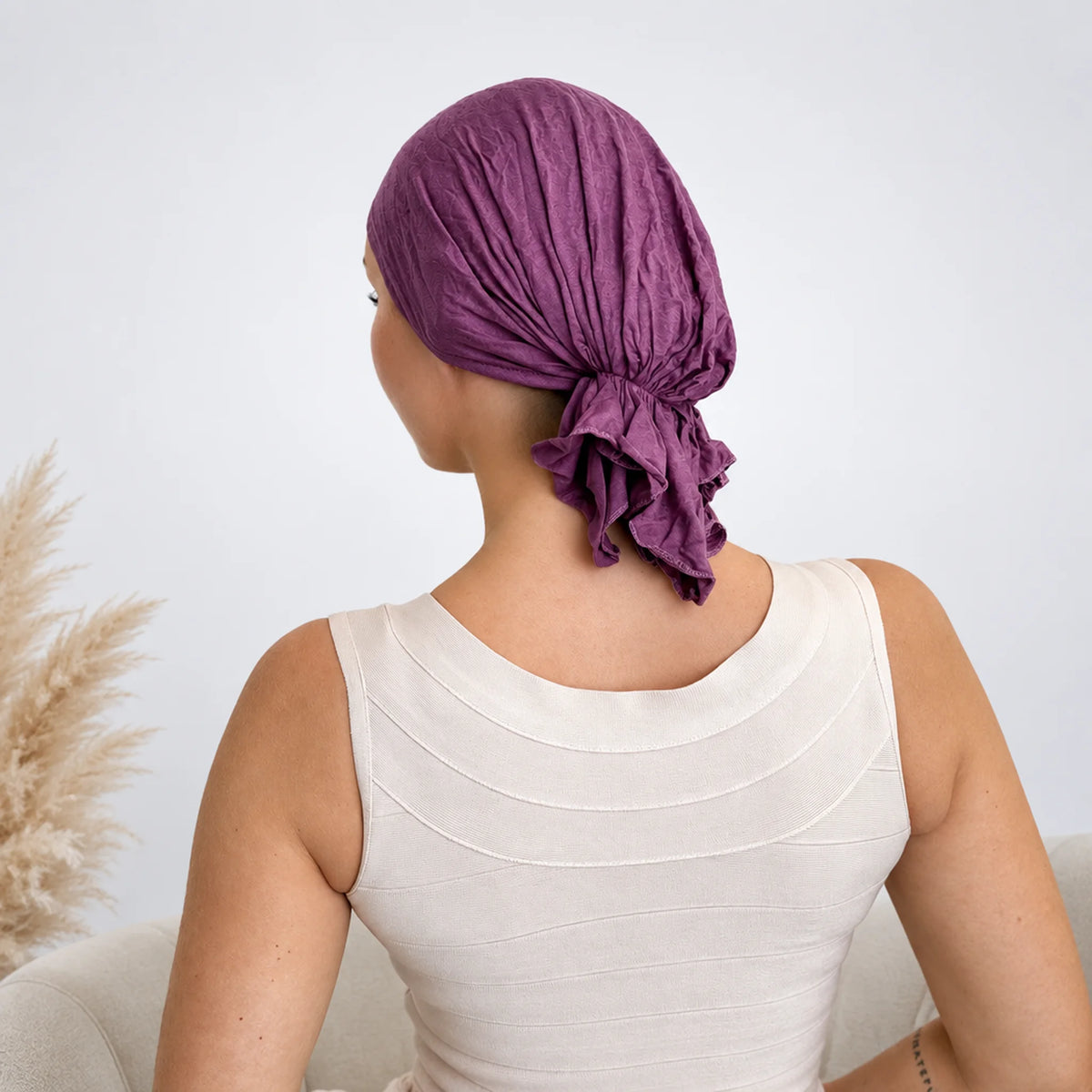 Turban Spirit – mjuk heltäckande huvudbonad
