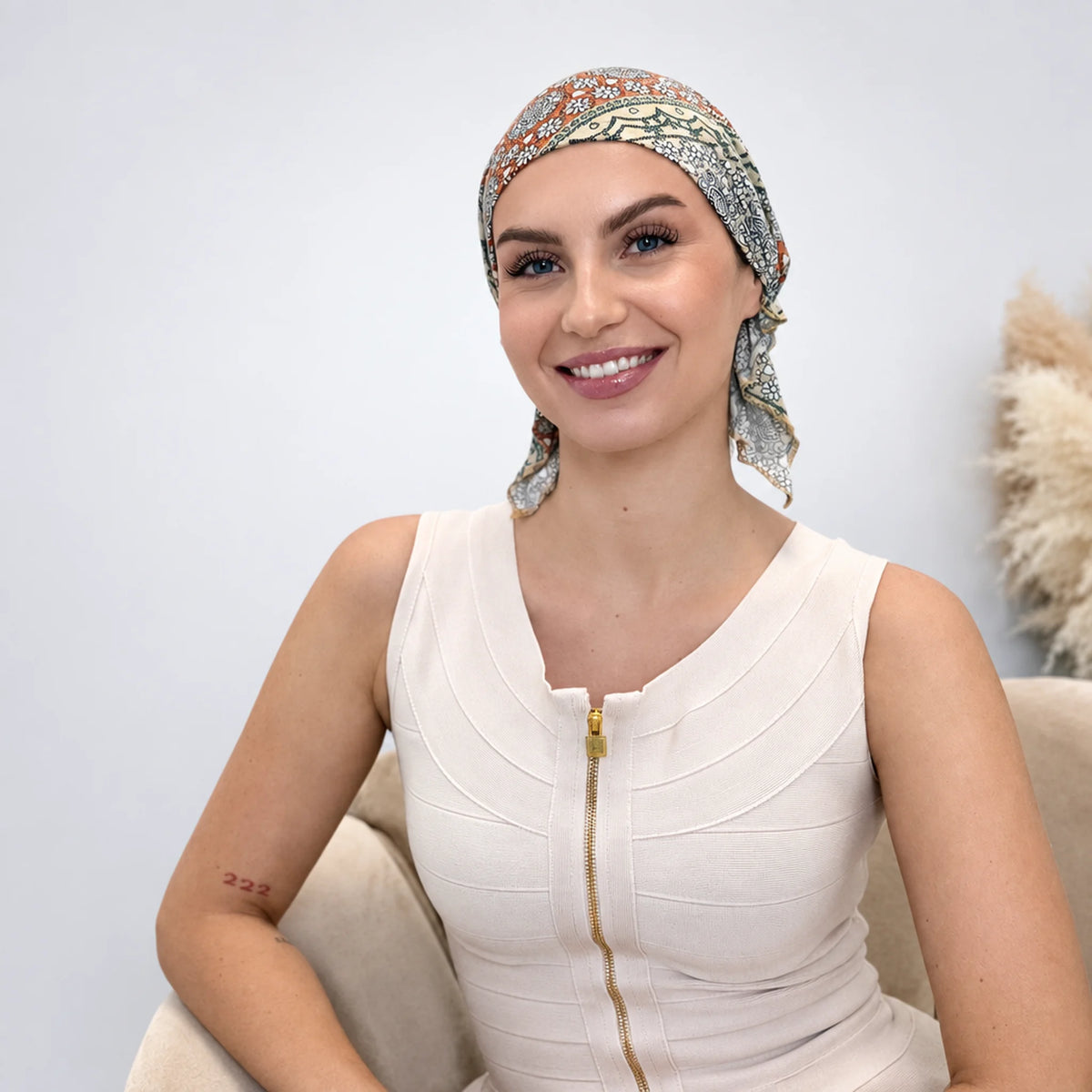 Turban Spirit – mjuk heltäckande huvudbonad
