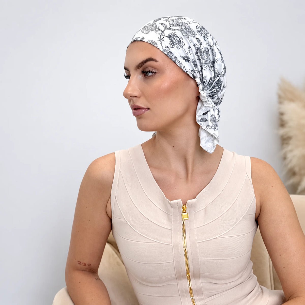 Turban Spirit – mjuk heltäckande huvudbonad