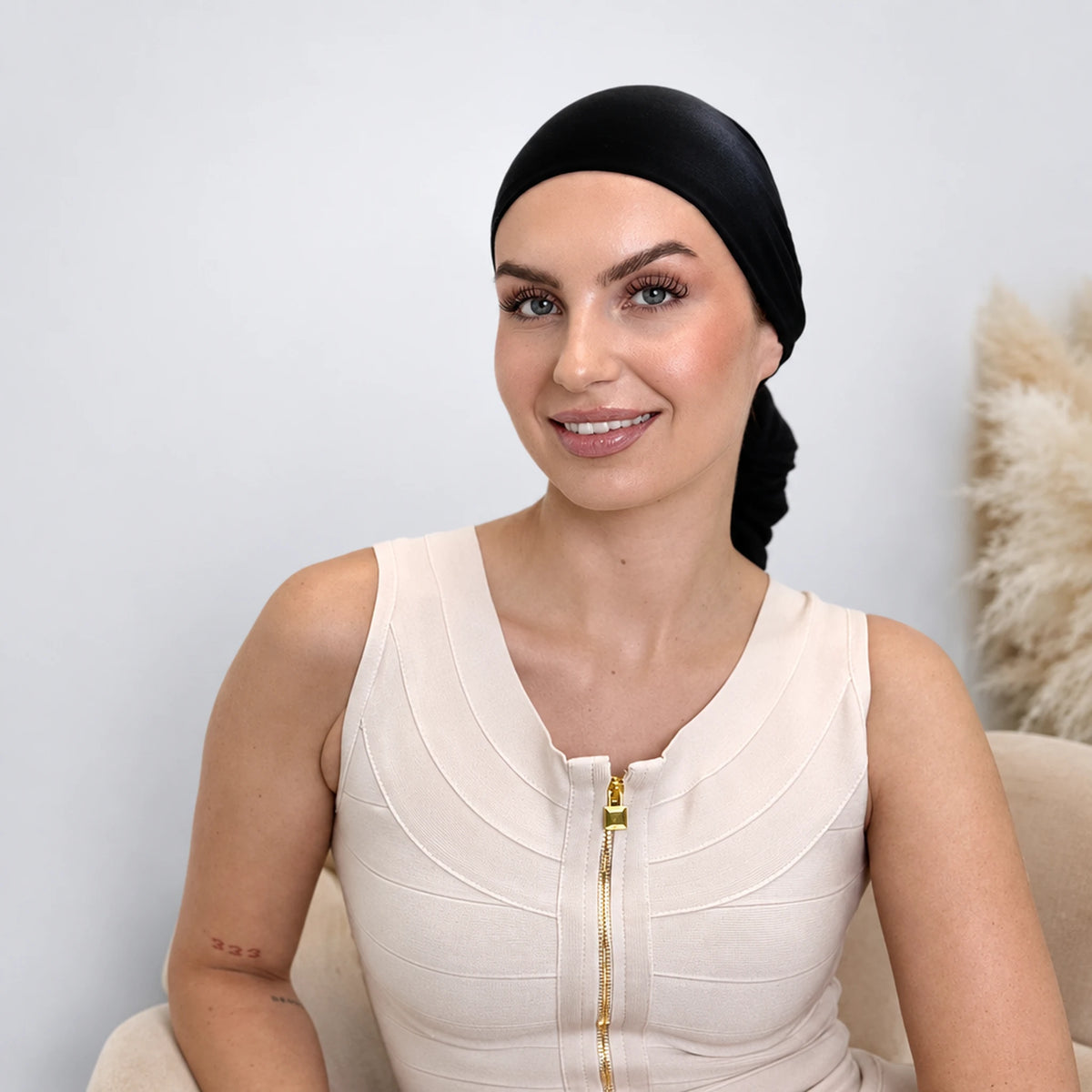 Turban Spirit – mjuk heltäckande huvudbonad