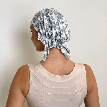 Turban Spirit – mjuk heltäckande huvudbonad - Fairwithhair