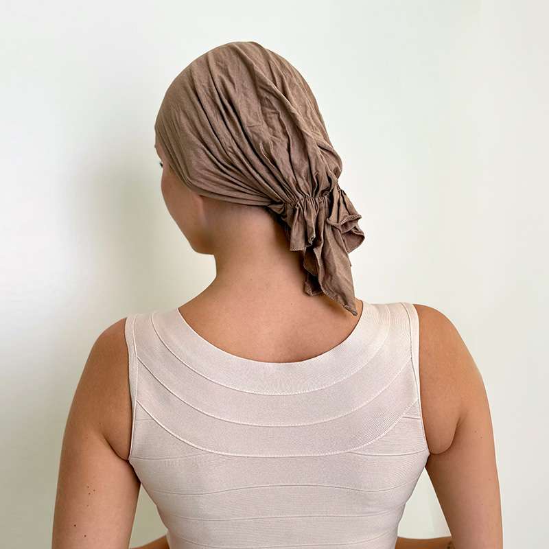 Turban Spirit – mjuk heltäckande huvudbonad - Fairwithhair