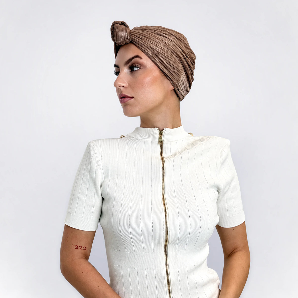 Turban Tulip – mocca