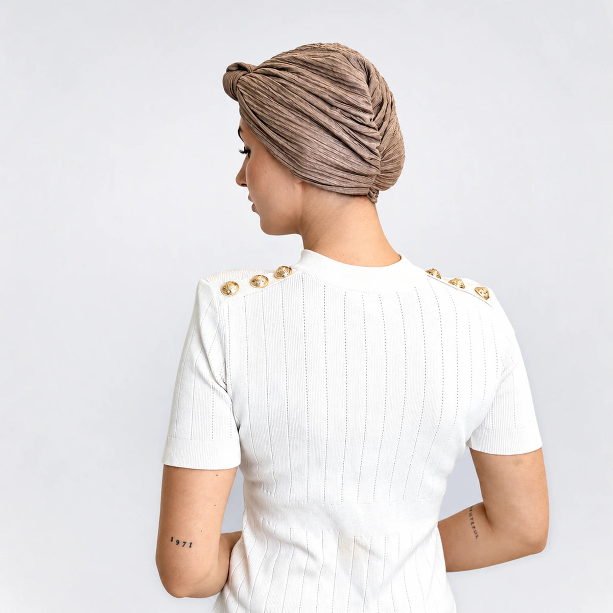 Turban Tulip – mocca