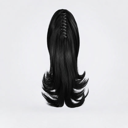 Vegan Ponytail – Kort Rak, färg 1B