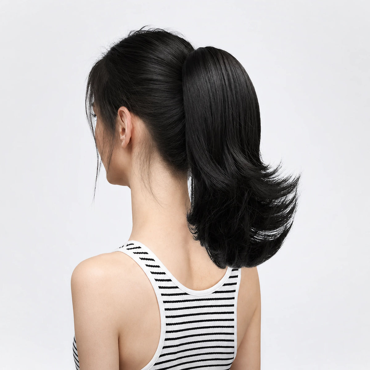 Vegan Ponytail – Kort Rak