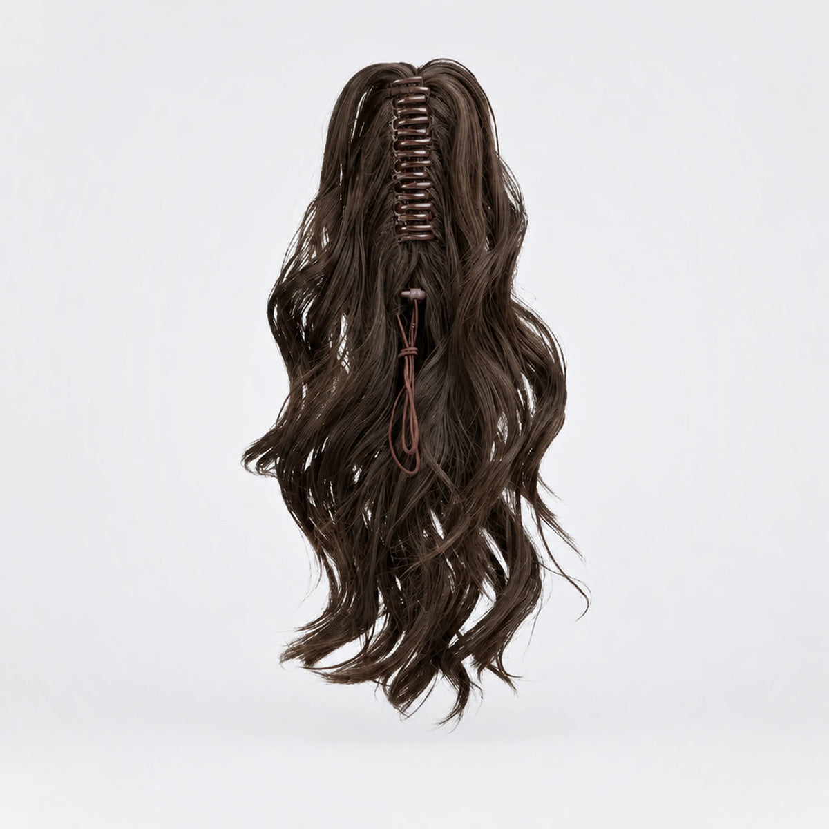 Vegan Ponytail – Kort Vågig, färg 6
