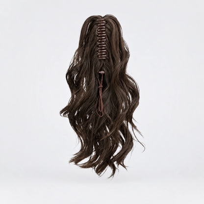 Vegan Ponytail – Kort Vågig, färg 6