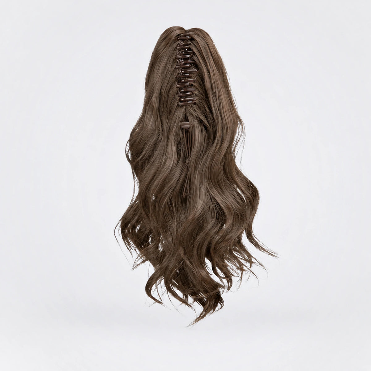 Vegan Ponytail – Kort Vågig, färg 8
