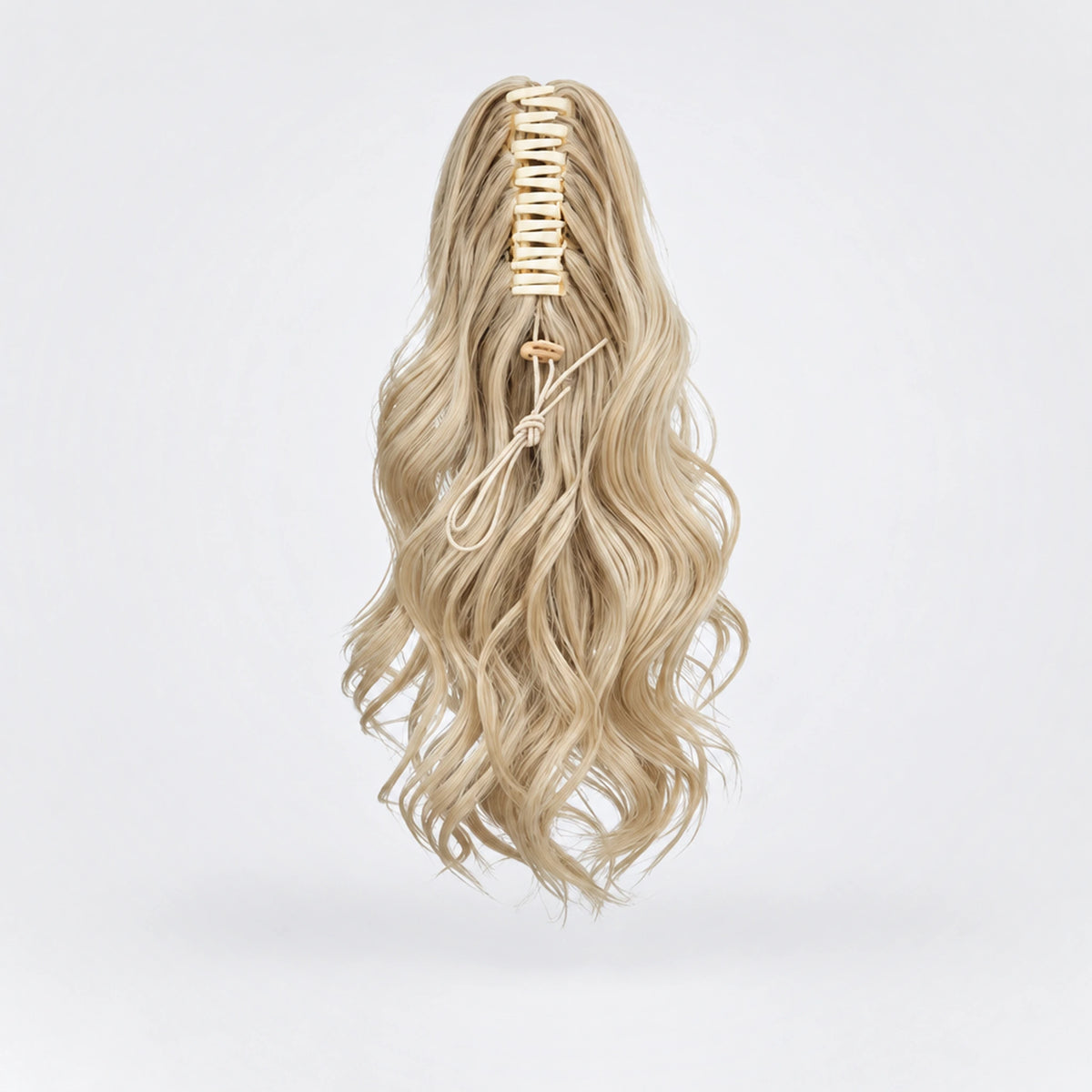 Vegan Ponytail – Kort Vågig, färg P24/613