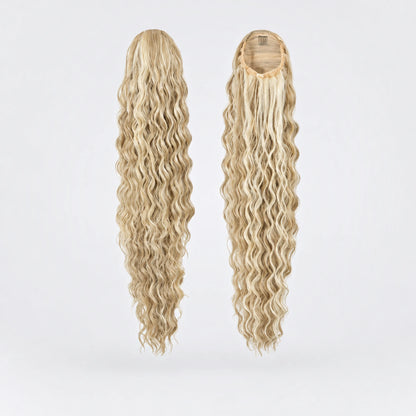 Vegan Ponytail – Lockig, Dirty Blonde